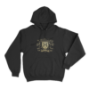 Holler Hunting Club Crest Unisex Hoodie Black